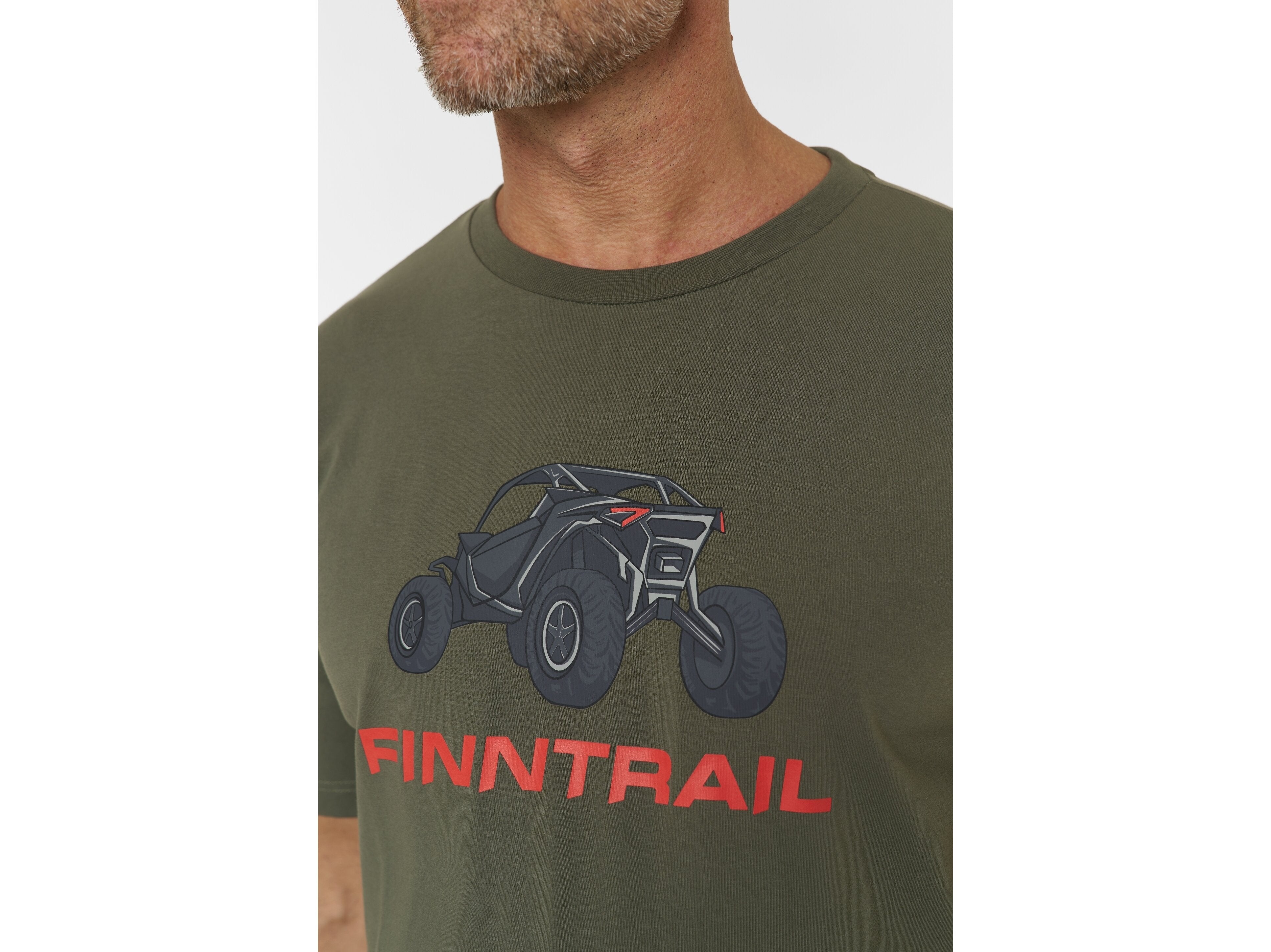 Finntrail T-shirt Buggy Khaki