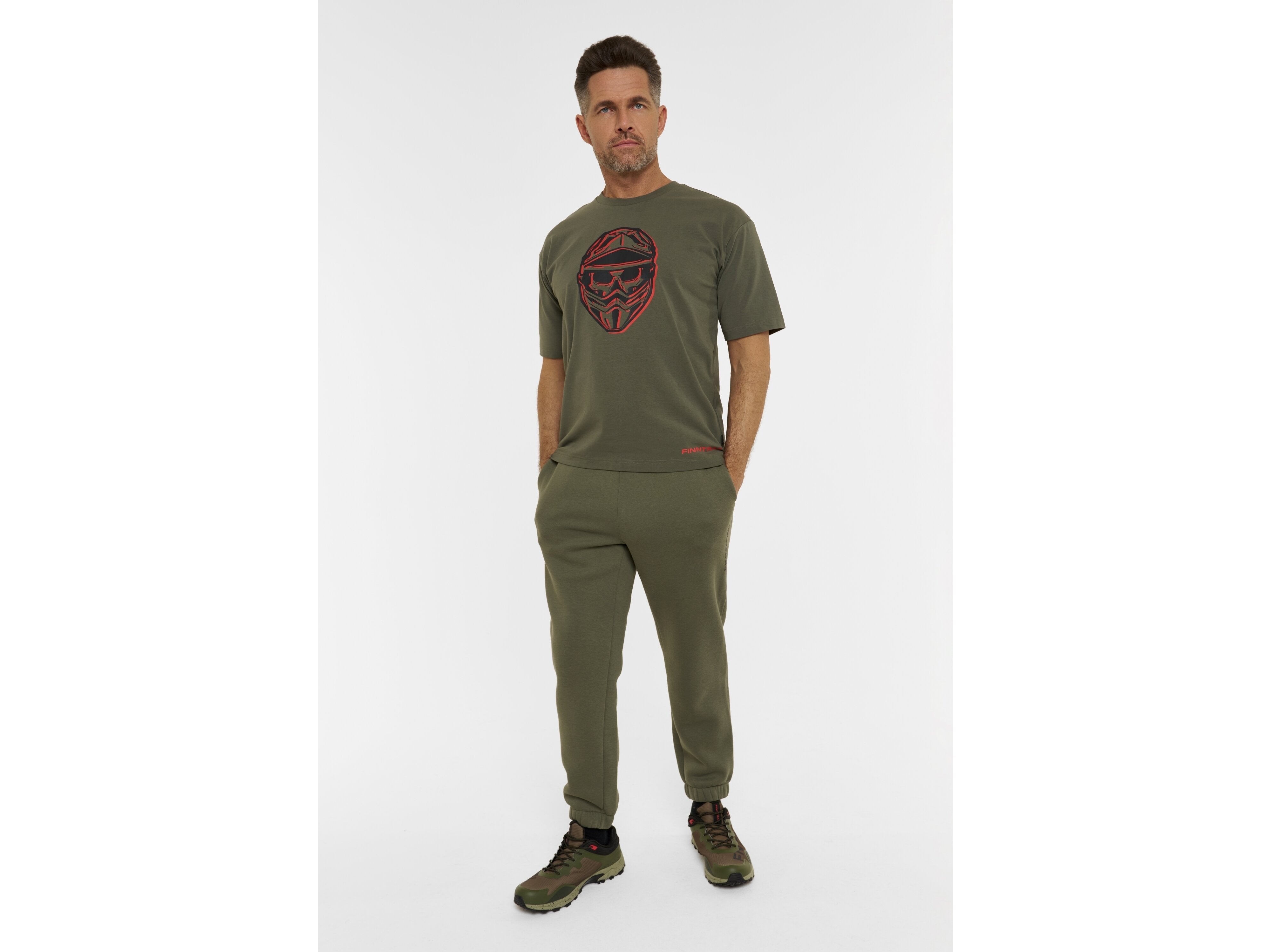 T-shirt Finntrail T-shirt Helmet Khaki