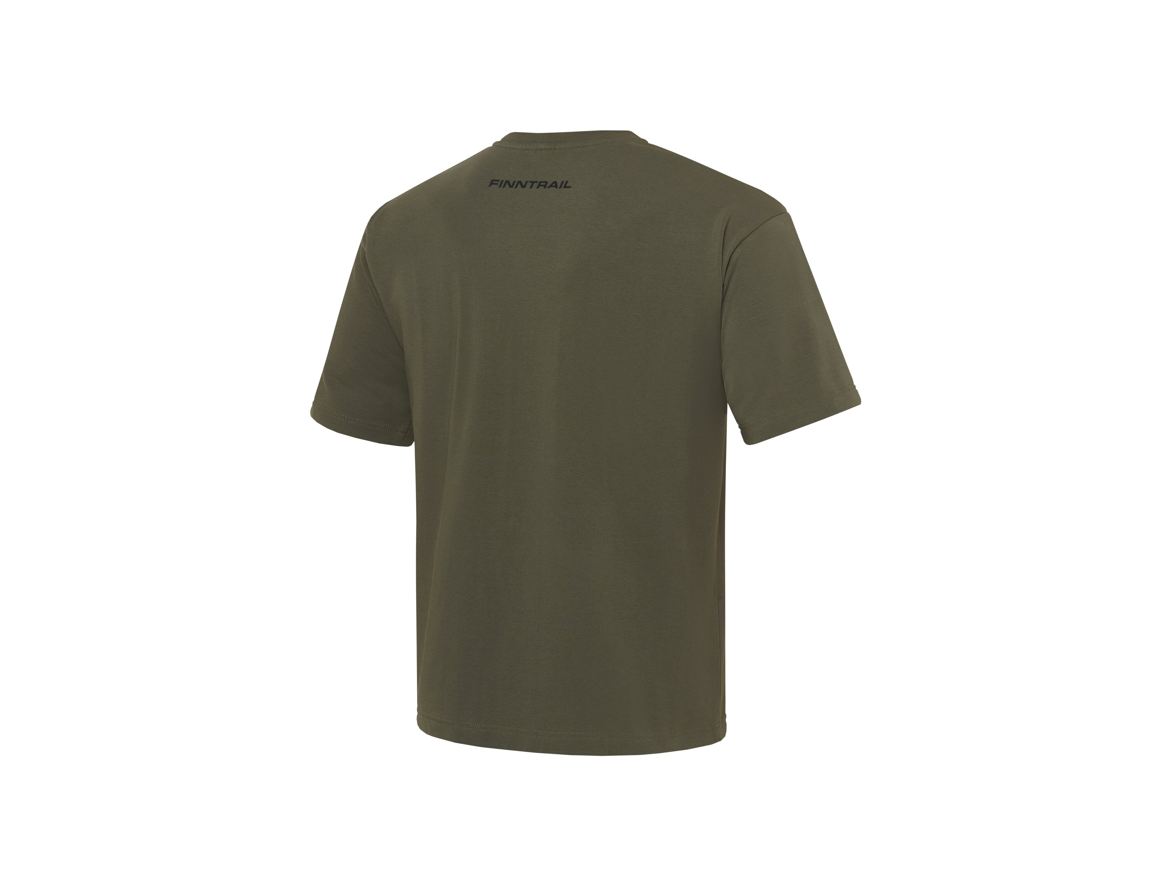 Marškinėliai Finntrail T-shirt Helmet Khaki