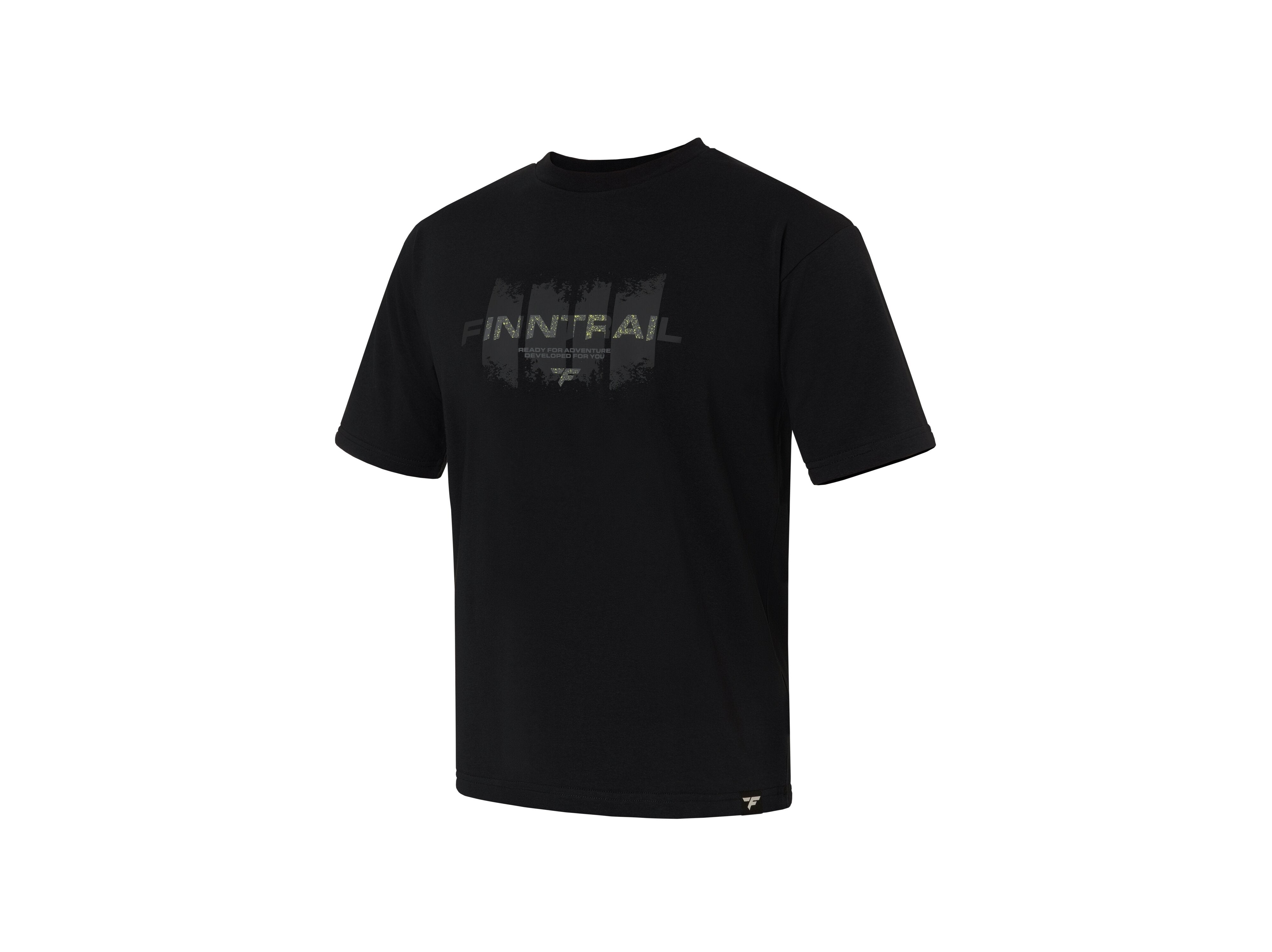 Marškinėliai Finntrail T-shirt Logo Black