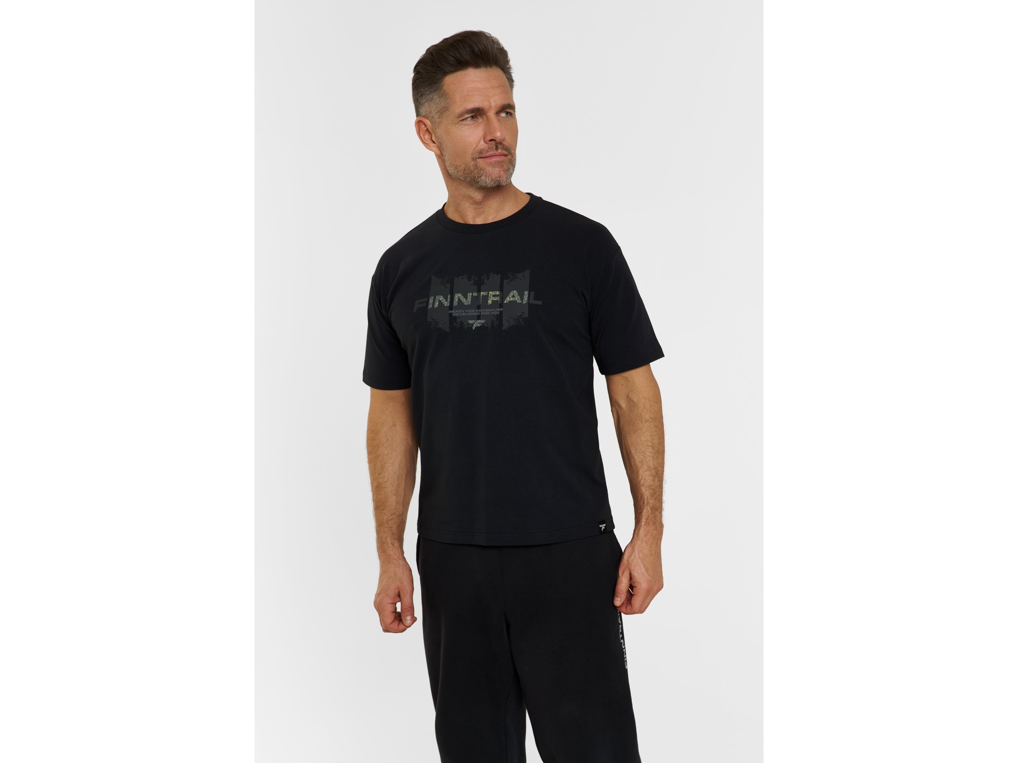 T-shirt Finntrail T-shirt Logo Black