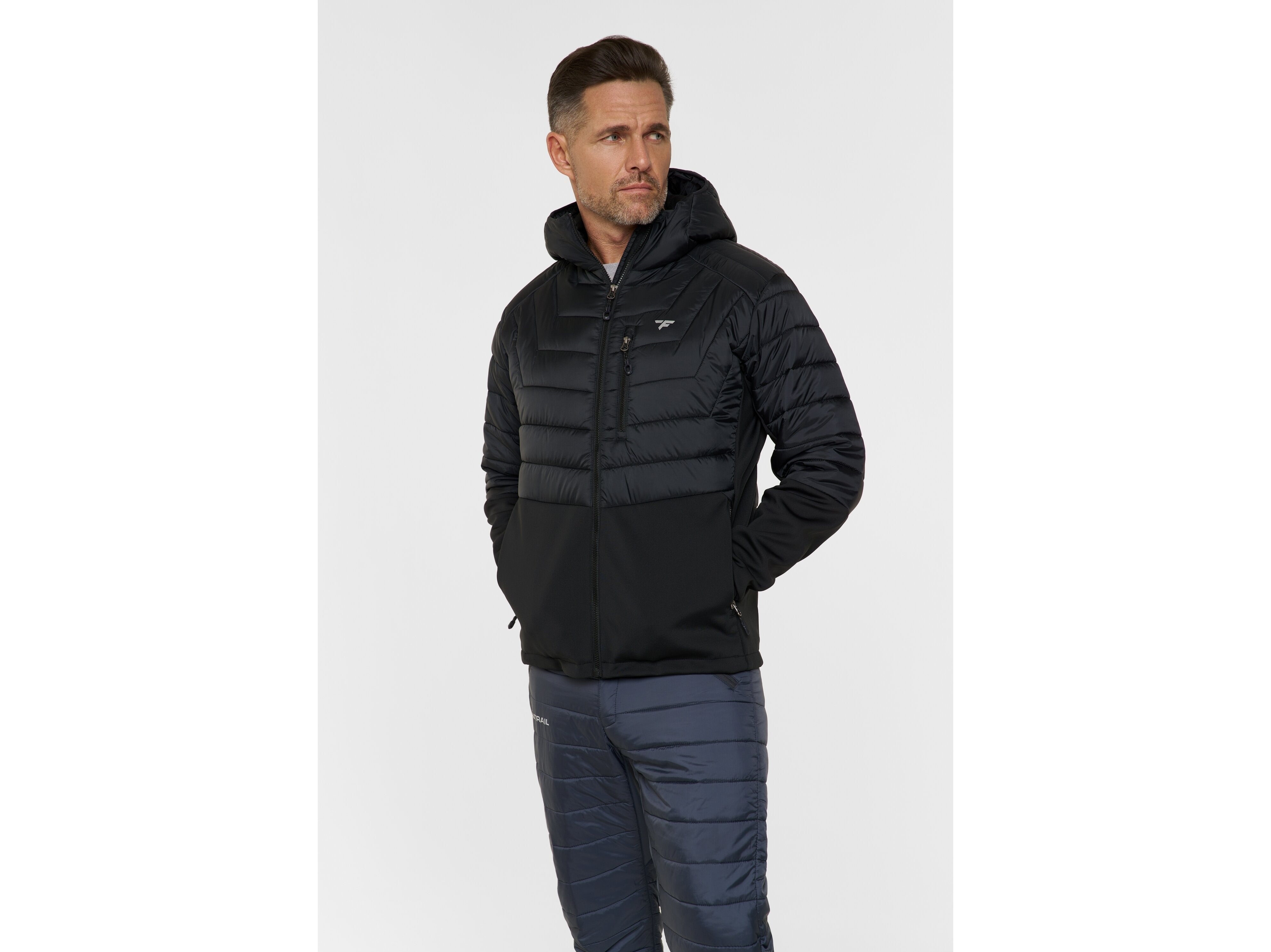 Striukė Finntrail Thermal Jacket MasterHybrid Graphite