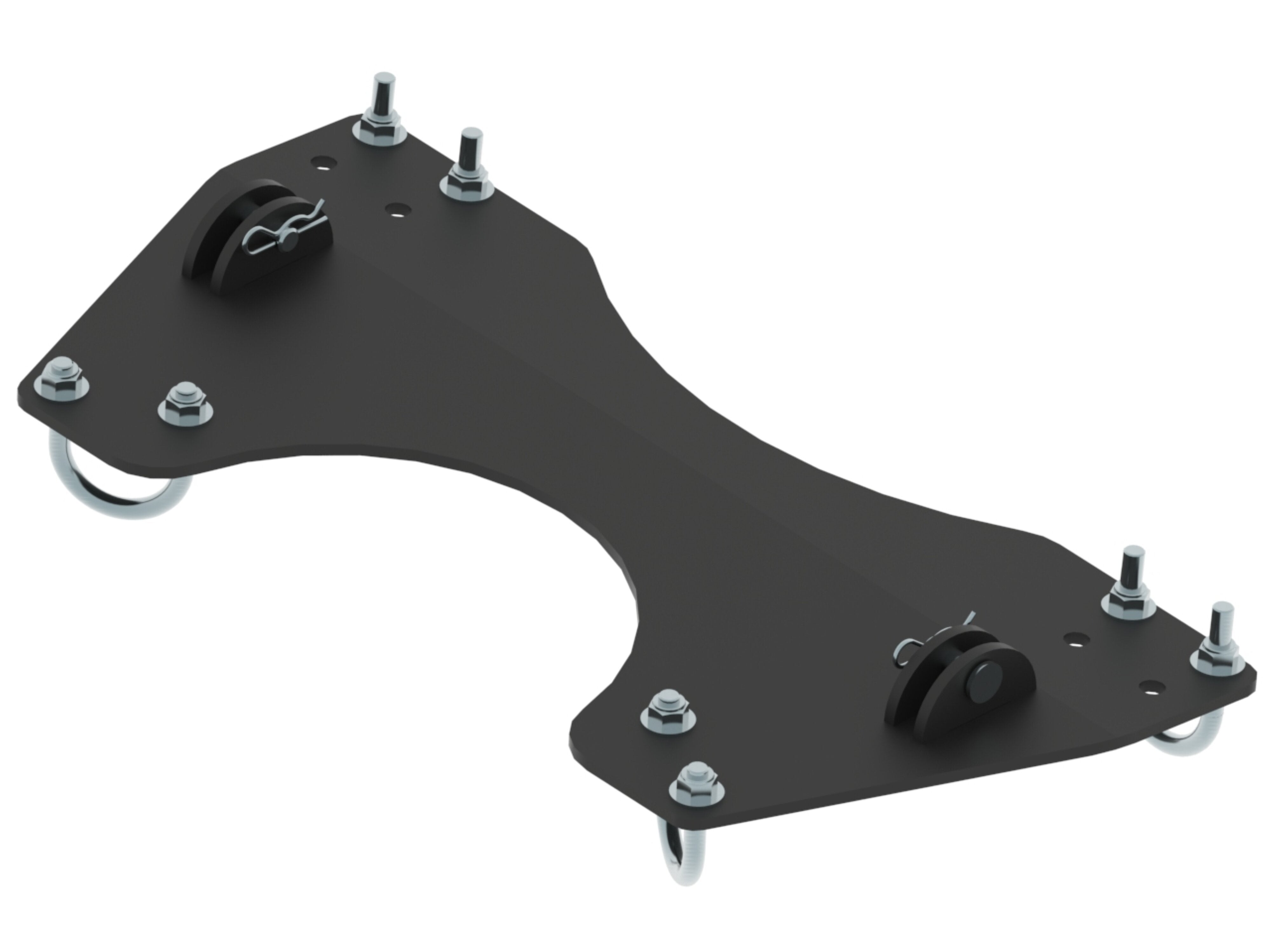 Mid-mount adapter: AODES 800 / ASSAILANT ZEUS