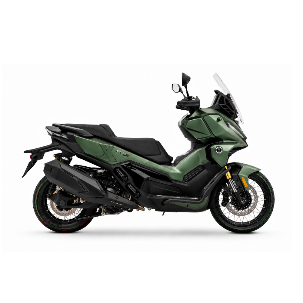 Motoroleris Voge SR450X Green